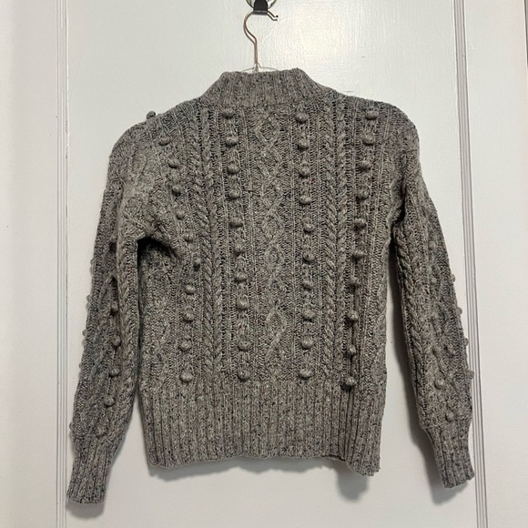 Madewell Heathshire Bobble Silk Grey Cardigan Sweater Size XXS - Picture 5 of 5